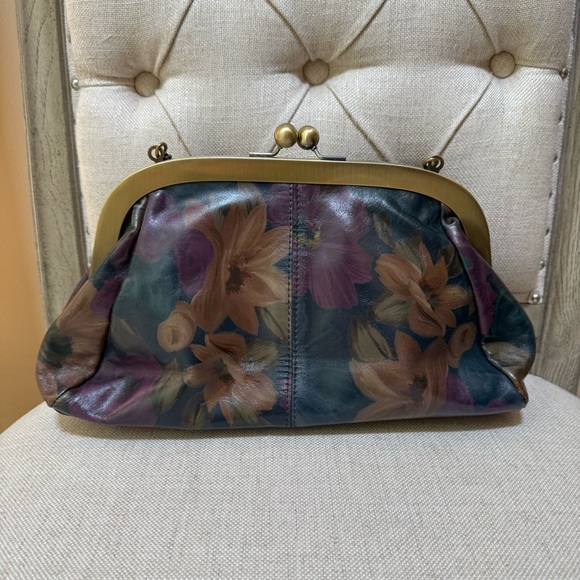 Patricia Nash Mia Kisslock Frame Clutch Heritage Multi/Gold - Picture 6 of 9